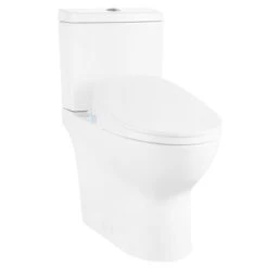 Ove Decors Skye Smart Toilet With Bidet Seat - Ceramic - White - 1.28 Gal
