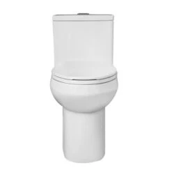 Project Source Lynton 1-Piece Toilet - Elongated - 3-L /4.8-L - White