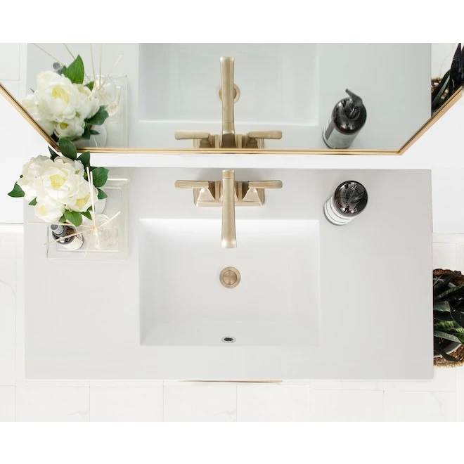 Foremost Bardo Vanity - 37-in - White Oak - 2-Drawer